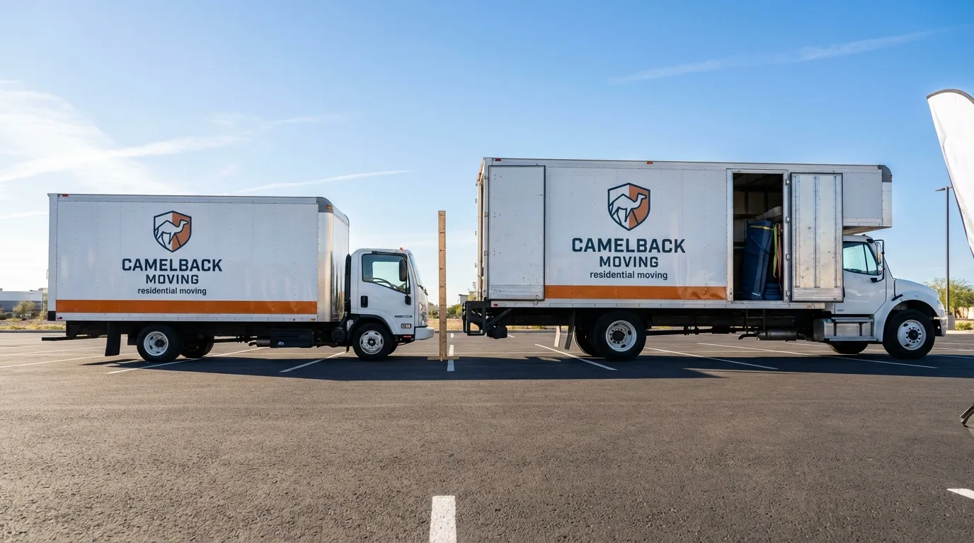 Moving truck size capacity guide in Marlinton
